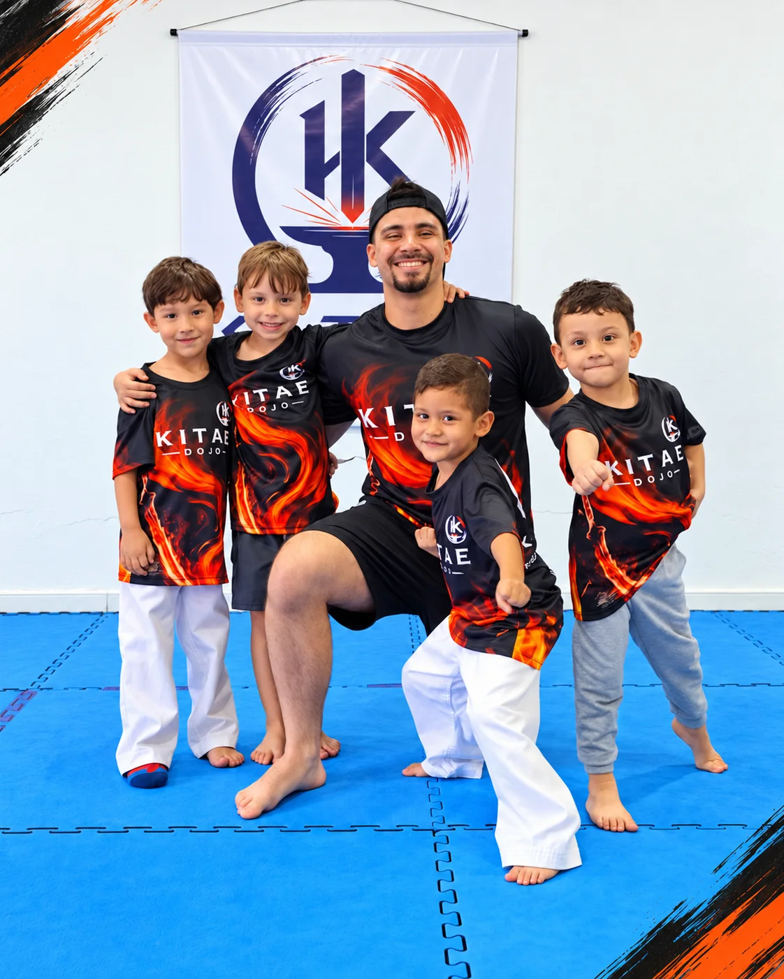 Sensei Alexander junto a alumnos de Kitae Dojo